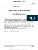 INT1 Co Habitality in Translation The Comparative Case of Collocations