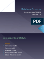 Components of DBMS