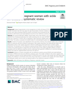 Iron Stores in Pregnant Women With Sickle Cell Disease: A Systematic Review