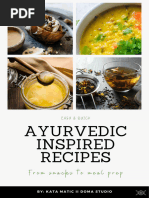 Ayurvedic Recipes