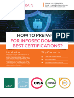 HOW TO PREPARE FOR INFOSEC DOMAIN White Paper