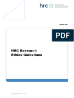 HRC Research Ethics Guidelines - April 2021 - 1