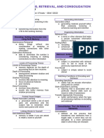 Chapter 7 - LTM - Encoding, Retrieval, and Consolidation