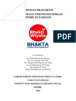 Pedoman Pratikum Formulasi & Teknologi Sediaan Steril D3 Farmasi