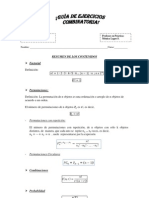 Guía Ejercicios Combinatoria