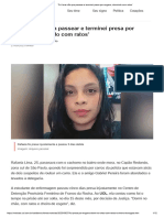 'Fui Levar Cão Pra Passear e Terminei Presa Por Engano, Dormindo Com Ratos' - Mulher Presa Injustamente - Caso de Violação de Direitos Humanos