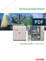 GUTOR PDW Data