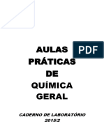 Aulas Praticas de Quimica Geral