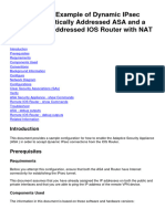 Configuration Example of Dynamic IPsec B