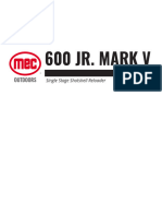 600 JR Mark V Manual