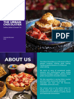 The Urban Chocolatier Prospectus