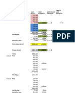 Bank Expense Details - Monthly - Blank