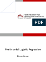 Multinomial Logistic Regression