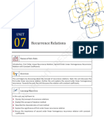 MCA Mathematical Foundation For Computer Application 07