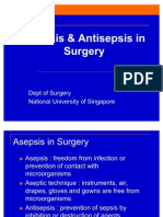 Asepsis & Antisepsis in Surgery