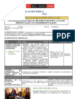 Sesión Educ Fisica 5° - Semana 1