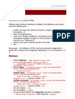 7 - Exercices HTML Tableaux