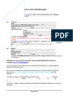 Minuta Privind Informarea Prealabila Angajarii, Cu Desf Act in Strainatate (art.18CMR)