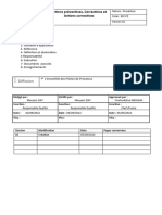 Procédure Actions Correctives Et Correction Préventives2