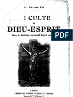 Adolphe Alhaiza - Le Culte de Dieu Esprit