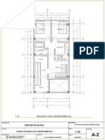 Dorm. 1 Dorm. 2: Segundo Piso (Departamento) 1:75