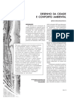 Desenho Da Cidade e Conforto Ambiental