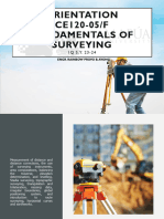 CE120-02F Surveying Concpet and Distance Measurement