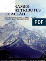 The Names & Atributes of Allah - Abdulillah Lahmami