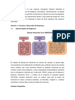 Sección 1: Creación y Desarrollo de Empresas 1.1. Oportunidades de Negocios: Startup Infusiones Orus (WEBSITE)