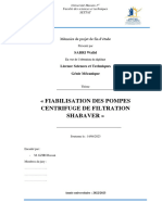 PFE de Fiabilisation de Pompe