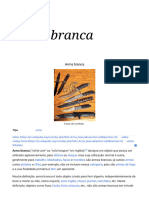 Arma Branca - Wikipédia, A Enciclopédia Livre