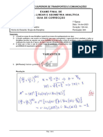 Guia de Correcção - Exame Normal de ALGA - 1ºS-2023 VB