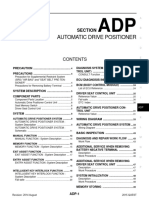 Automatic Drive Positioner: Section