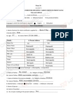 Caste Certificate