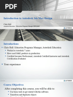 Introduction To Autodesk 3dsMaxDesign