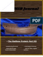 The MSB Journal The MSB Journal: The Matthew Project: Part XII