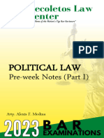 POLI Preweek Part 1 2023 Atty Medina