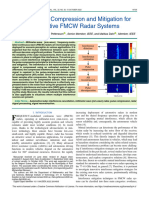 Interference Compression and Mitigation For Automotive FMCW Radar Systems