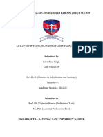 Law of Intestate and Testamentary Sucession Final Draft 1