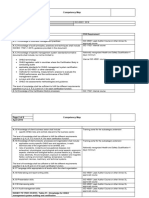 Competency Map ISO 45001 - 2018 - April 2018