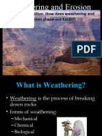 SCIENCE 11 WEEK 6B - Weathering and Erosion