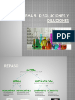 Tema 5 Disoluciones y Diluciones