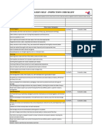 Manager's Self Inspection Checklist Ycs