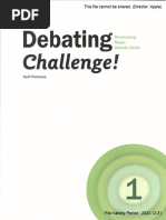 Debate Book 1