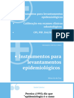 Aula Instrumentos para Levantamentos Epidemiológicos