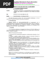 Informe N°044-2021 - Informe Tecnico - Requisitos A Presentar A La SBN para Solicitar Un Predio en Afectacion en Uso