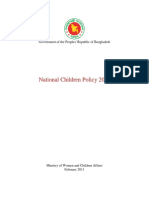 National Child Policy 2011 English 04.12.2012