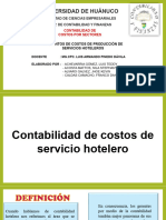 Costos de Servicios Hoteleros