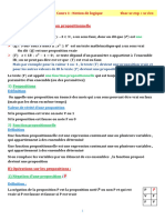 Notion de Logique - 1bac - Exp - Eco