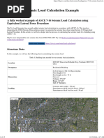 Asce7-16 Seismic Load Calculation